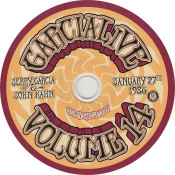 CD Jerry Garcia: Garcialive Volume 14 (The Ritz, New York, NY January 27th, 1986)