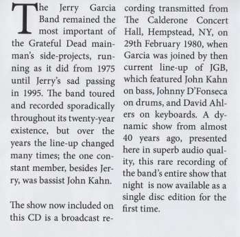 3CD/Set di cofanetti Jerry Garcia: The Broadcast Archives
