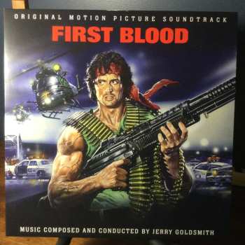 5LP/Set di cofanetti Jerry Goldsmith: Rambo: The Jerry Goldsmith Vinyl Collection LTD | CLR