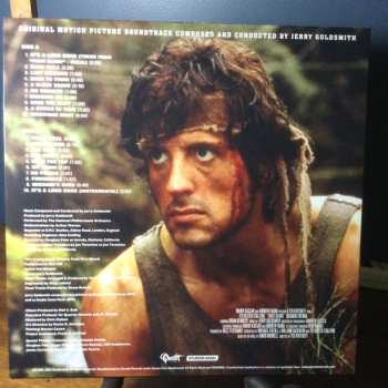5LP/Set di cofanetti Jerry Goldsmith: Rambo: The Jerry Goldsmith Vinyl Collection LTD | CLR