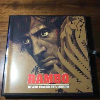 5LP/Set di cofanetti Jerry Goldsmith: Rambo: The Jerry Goldsmith Vinyl Collection LTD | CLR