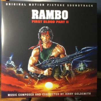 5LP/Set di cofanetti Jerry Goldsmith: Rambo: The Jerry Goldsmith Vinyl Collection LTD | CLR