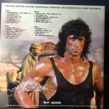5LP/Set di cofanetti Jerry Goldsmith: Rambo: The Jerry Goldsmith Vinyl Collection LTD | CLR