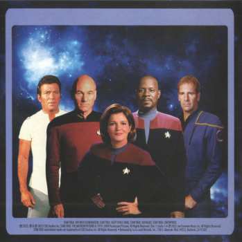 4CD/Set di cofanetti Paul Baillargeon: Star Trek Collection: The Final Frontier LTD