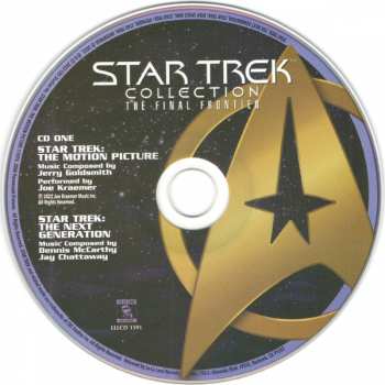 4CD/Set di cofanetti Paul Baillargeon: Star Trek Collection: The Final Frontier LTD