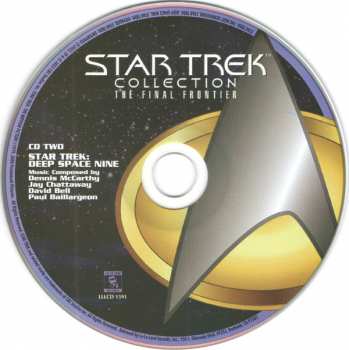 4CD/Set di cofanetti Paul Baillargeon: Star Trek Collection: The Final Frontier LTD
