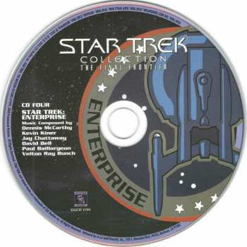 4CD/Set di cofanetti Paul Baillargeon: Star Trek Collection: The Final Frontier LTD