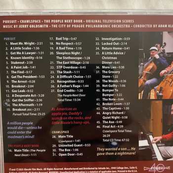 CD The City of Prague Philharmonic Orchestra: Pursuit / Crawlspace / The People Next Door (Original Television Scores) LTD