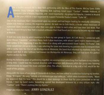 CD Jerry Gonzalez: Jerry Gonzalez Y El Comando De La Clave