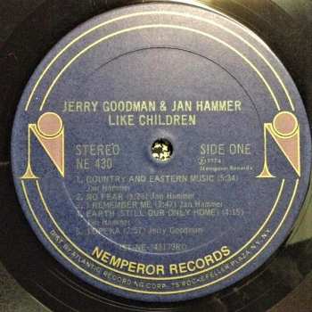 LP Jan Hammer: Like Children