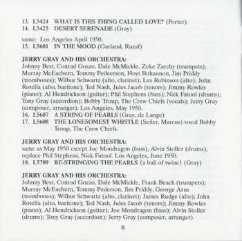 CD Jerry Gray And His Orchestra: Re-Stringin The Pearls 1949-1951 Recordings