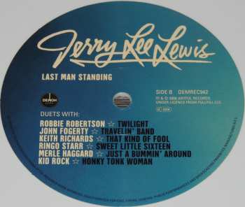 2LP Jerry Lee Lewis: Last Man Standing LTD | CLR