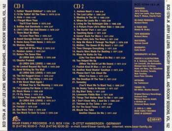 10CD/Set di cofanetti Jerry Lee Lewis: Mercury Smashes... And Rockin' Sessions
