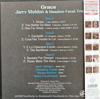 2LP Massimo Faraò Trio: Grace LTD