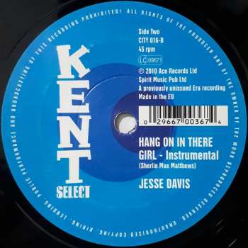 SP Jesse Davis: Hang On In There Girl