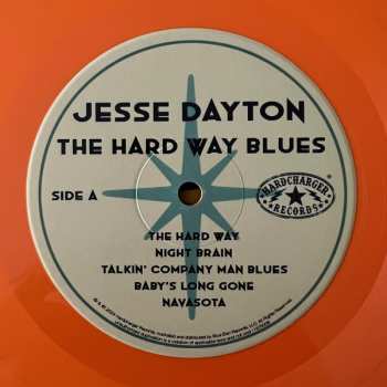 LP Jesse Dayton: The Hard Way Blues CLR | LTD