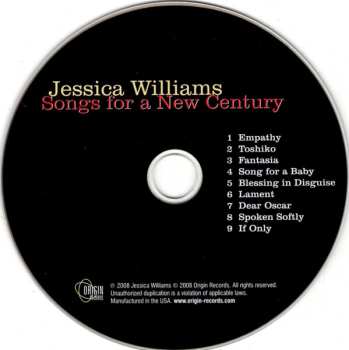 CD Jessica Williams: Songs For A New Century
