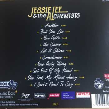 CD Jessie Lee & The Alchemists: Let It Shine DIGI