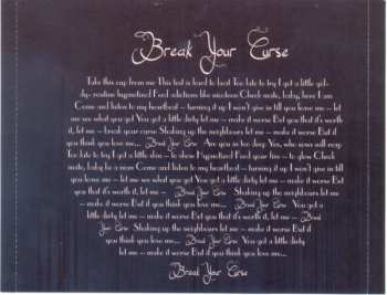 CD Jessy Martens And Band: Break Your Curse