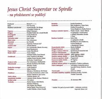 2CD Andrew Lloyd Webber And Tim Rice: Jesus Christ Superstar - Complete Live Recording 200. Představení