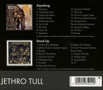 2CD/Set di cofanetti Jethro Tull: Aqualung / Stand Up LTD