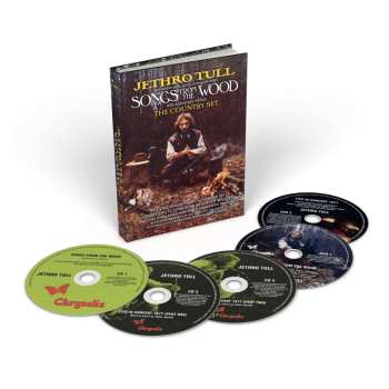 3CD/2DVD/Set di cofanetti Jethro Tull: Songs From The Wood 40th Anniversary Edition (The Country Set) DLX