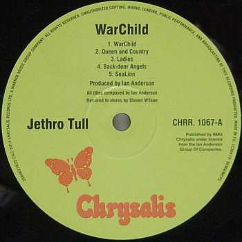 LP Jethro Tull: WarChild (The 40th Anniversary Edition)