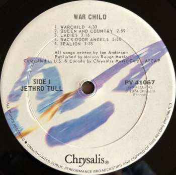 LP Jethro Tull: War Child
