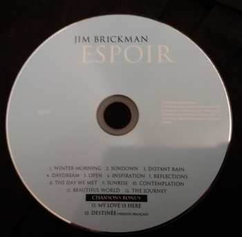CD Jim Brickman: Espoir