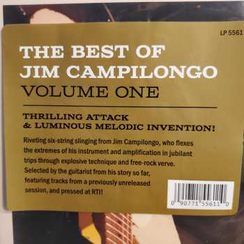 LP Jim Campilongo: The Best of Jim Campilongo Volume One