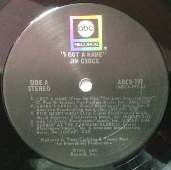 LP Jim Croce: I Got A Name