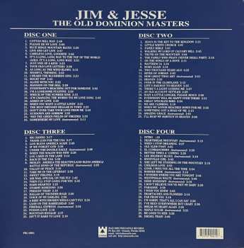 4CD/Set di cofanetti Jim & Jesse: The Old Dominion Masters