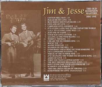 4CD/Set di cofanetti Jim & Jesse: The Old Dominion Masters