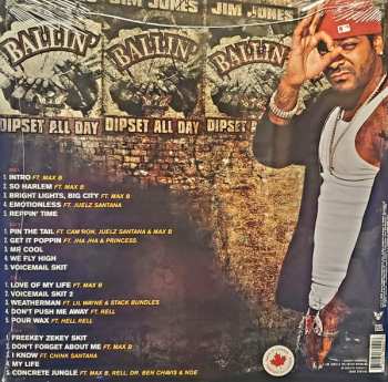 2LP Jim Jones: Hustler's P.O.M.E. (Product Of My Environment) CLR | LTD