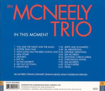 CD Jim McNeely Trio: In This Moment
