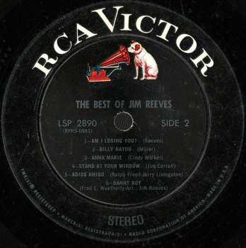 LP Jim Reeves: The Best Of Jim Reeves