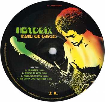 LP Jimi Hendrix: Band Of Gypsys