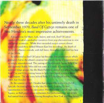 CD Jimi Hendrix: Band Of Gypsys