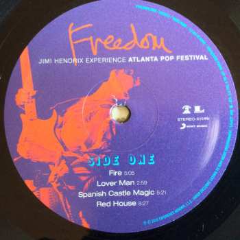 2LP The Jimi Hendrix Experience: Freedom: Atlanta Pop Festival