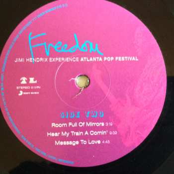 2LP The Jimi Hendrix Experience: Freedom: Atlanta Pop Festival