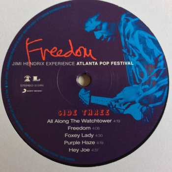 2LP The Jimi Hendrix Experience: Freedom: Atlanta Pop Festival