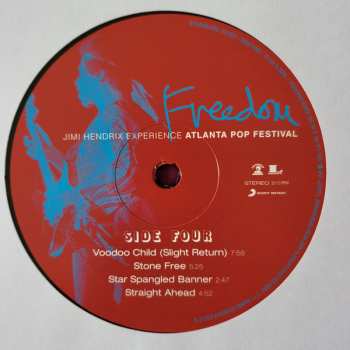 2LP The Jimi Hendrix Experience: Freedom: Atlanta Pop Festival