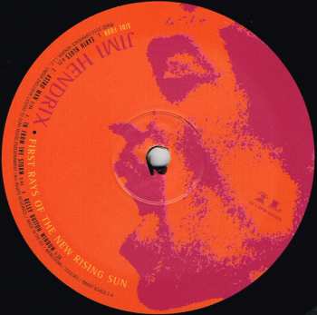 2LP Jimi Hendrix: First Rays Of The New Rising Sun