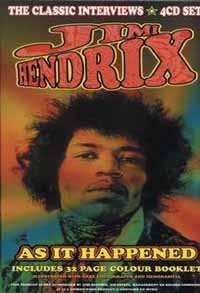 4CD/Set di cofanetti Jimi Hendrix: As It Happened - The Classic Interviews