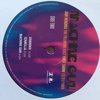 2LP Jimi Hendrix: Machine Gun: The Fillmore East First Show 12/31/1969