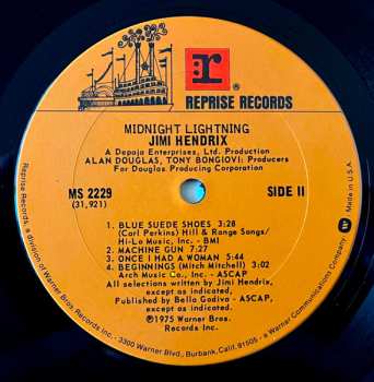 LP Jimi Hendrix: Midnight Lightning