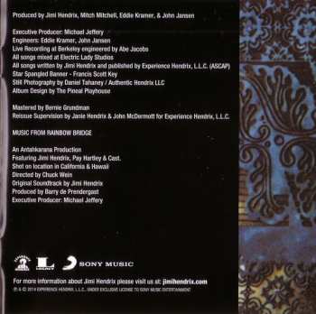 CD Jimi Hendrix: Rainbow Bridge (Original Motion Picture Sound Track)