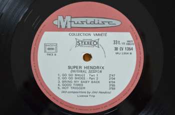 4LP/Set di cofanetti Jimi Hendrix: The Greatest Original Sessions