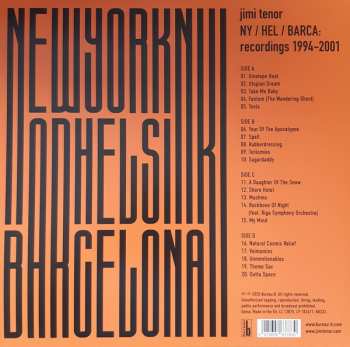 2LP Jimi Tenor: NY / HEL / BARCA