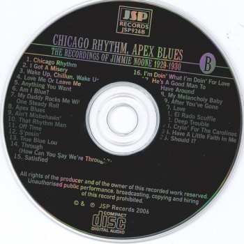 4CD Jimmie Noone: Chicago Rhythm - Apex Blues (The Recordings Of Jimmie Noone 1923-1943)